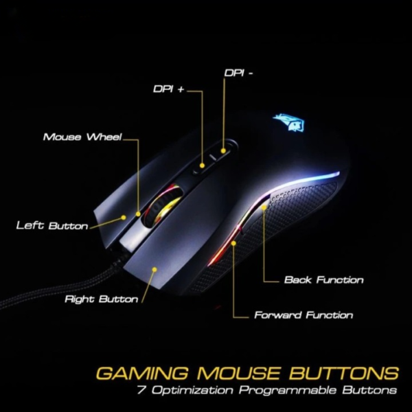 NM-89M NUBWO PLESIOS USB Mouse Macro - Image 2