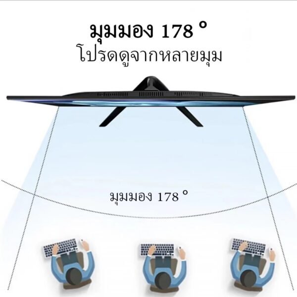 JEAANSP Monitor 24 นิ้ว HD Computer Monitor VGA HDMI 75Hz - Image 3