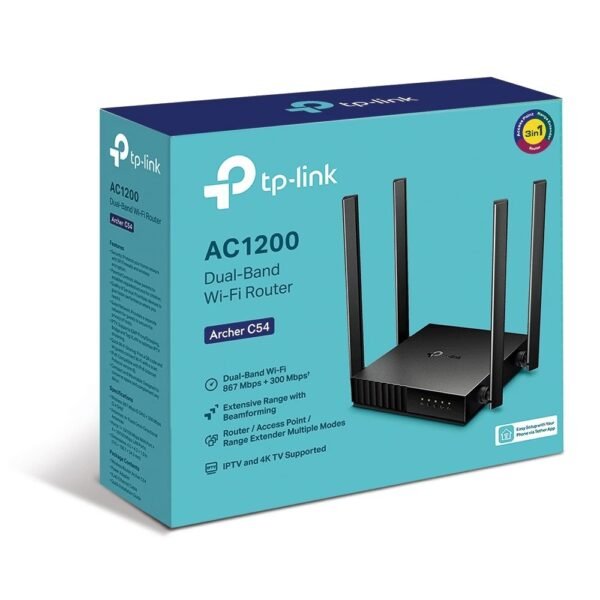 ROUTER เราเตอร์ TP-LINK ARCHER C54 AC1200 DUAL BAND Wi-Fi ROUTER MULTI MODE - Image 3