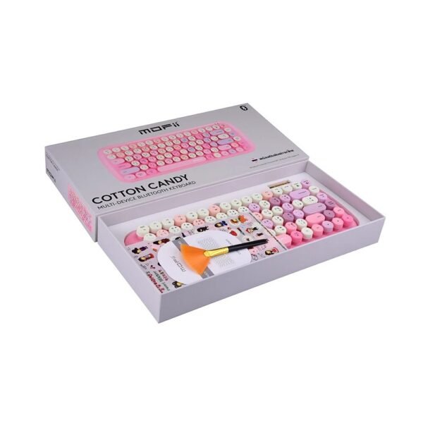 MOFii Bluetooth Keyboard Cotton Candy Mixed Pink (TH/EN) - Image 3