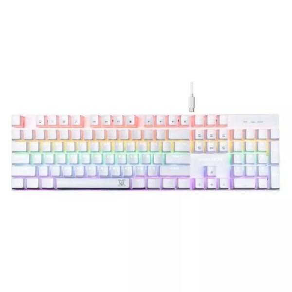 NUBWO X62 RHIANNON (WHITE) BLUE SWITCH - MINI RGB - EN/TH - Image 3