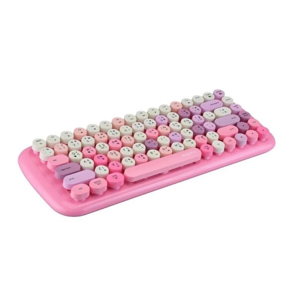 MOFii Bluetooth Keyboard Cotton Candy Mixed Pink (TH/EN) - Image 2