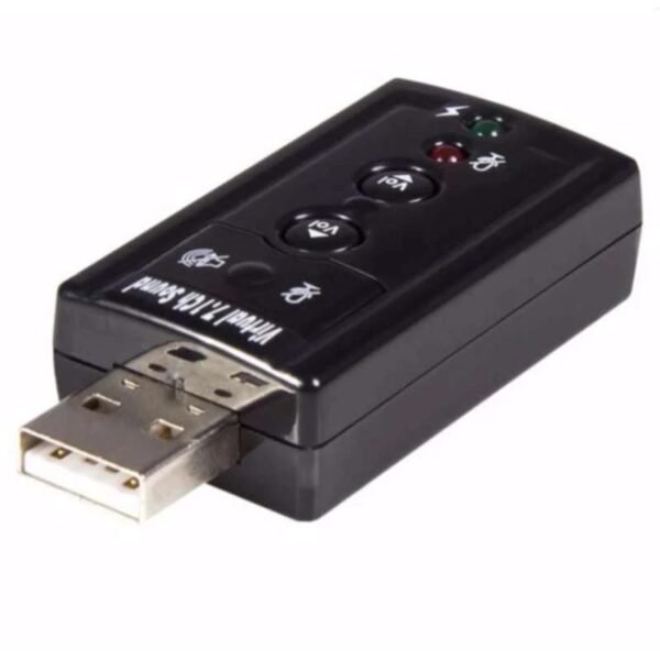 USB การ์ดเสียง ซาวด์การ์ด Audio 3D Sound Virtual 7.1 Channel Card Adapter